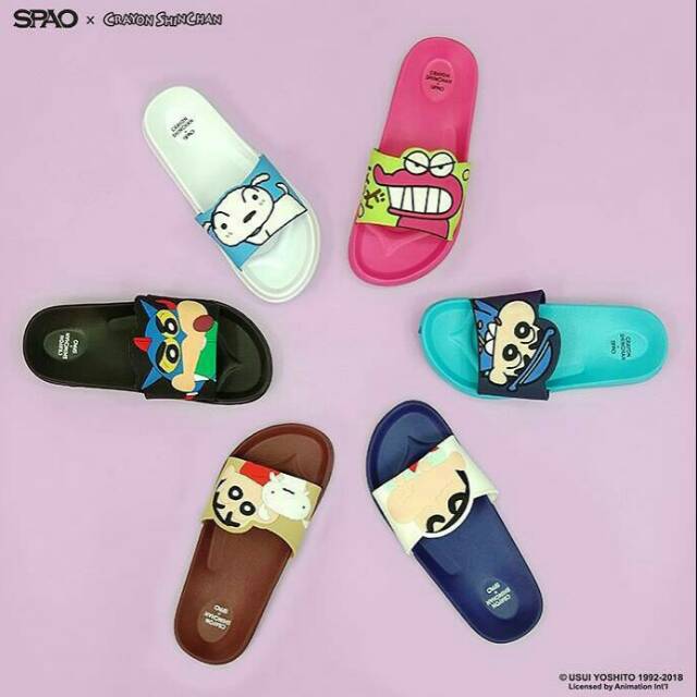 SPAO x Sinchan Sandals