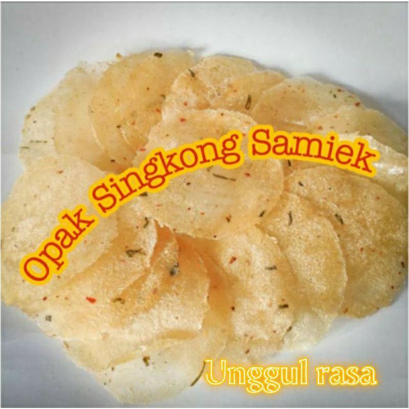 

OPAK SINGKONG BUMBU OPAK SAMIEK ENAK GURIH