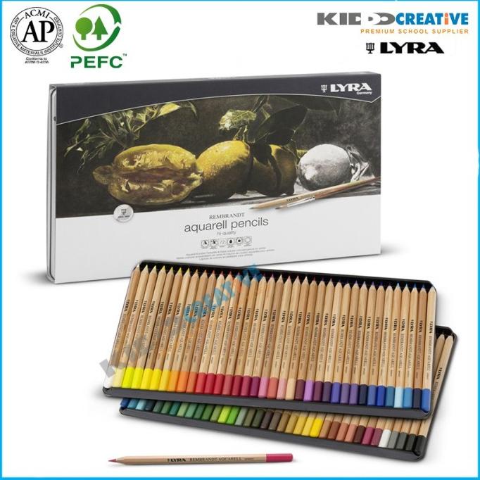 

LYRA REMBRANDT AQUARELL PENCILS SET 12, 24, 36, 72 PCS ---READY---