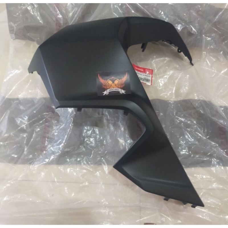 cover body sayap fairing lampu depan adv 150 adv150 hitam dof ori ahm