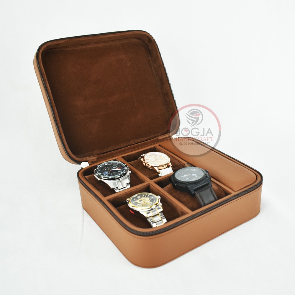 Travel Watch Box / Tempat Jam tangan travel / Kotak Jam Tangan