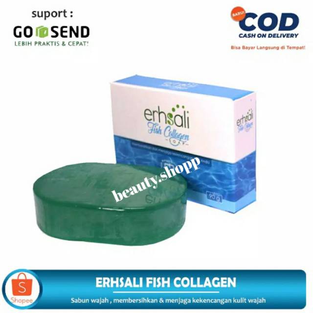 COD - Erhsali Fish Collagen - Ershali Nasa - Sabun Nasa - Sabun collagen - Original