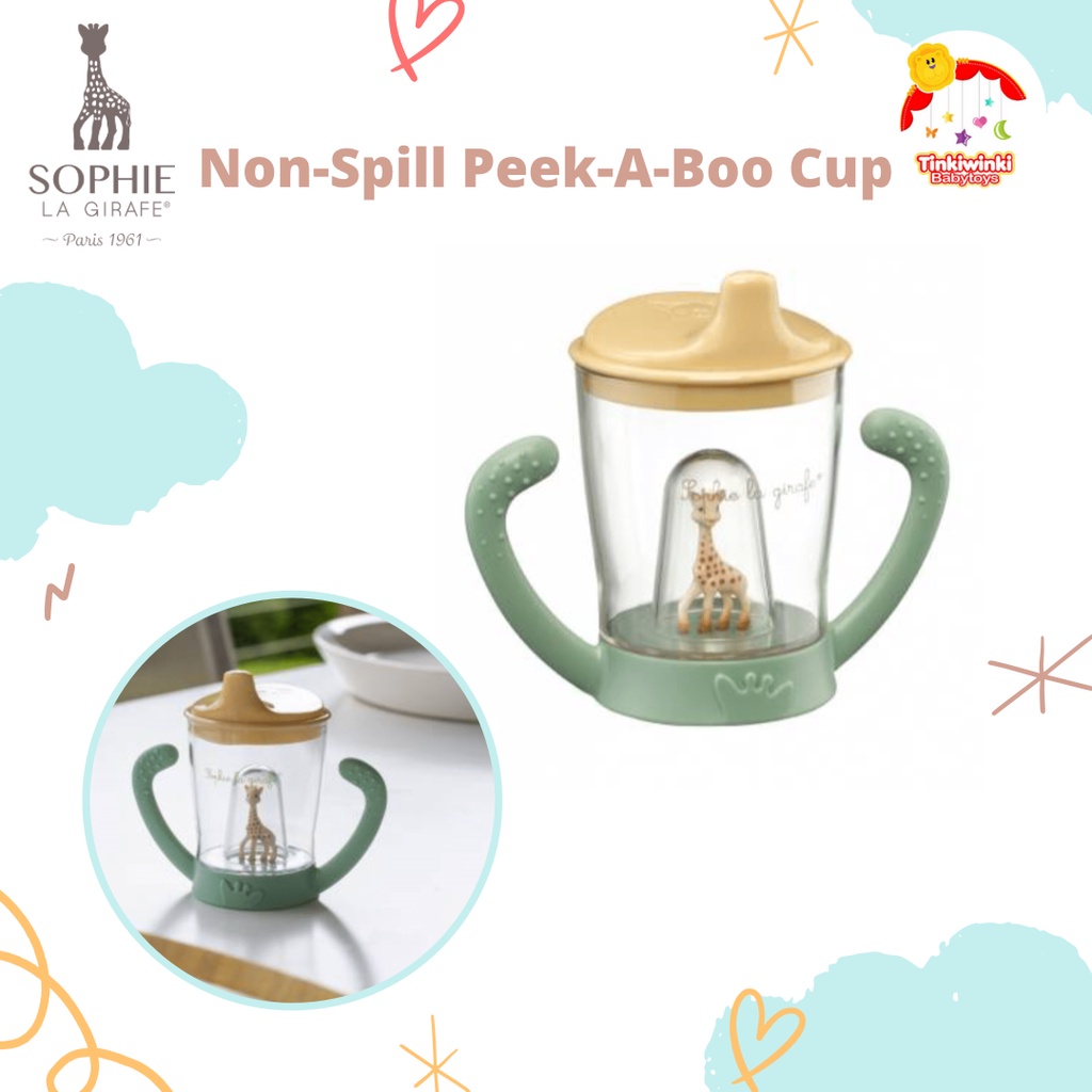 Sophie La Girafe Non-Spill Peek-A-Boo Cup