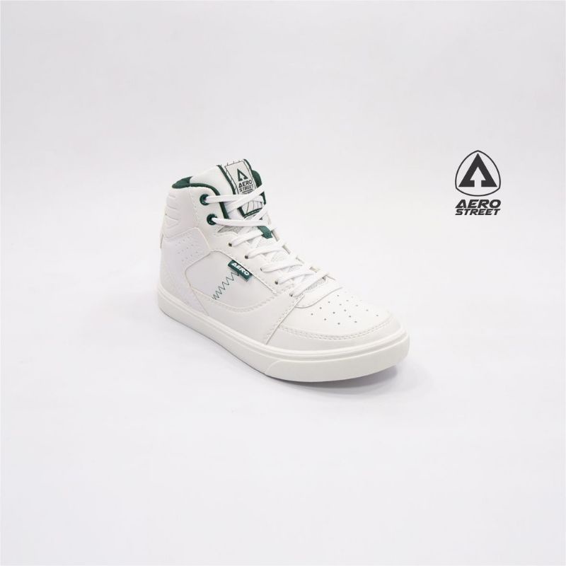 Aerostreet 43 Hoops Putih Sepatu Sneakers Casual Aero Street