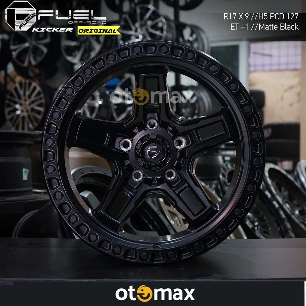 Velg Mobil Jeep Fuel Kicker Original Ring 17 Matt Black