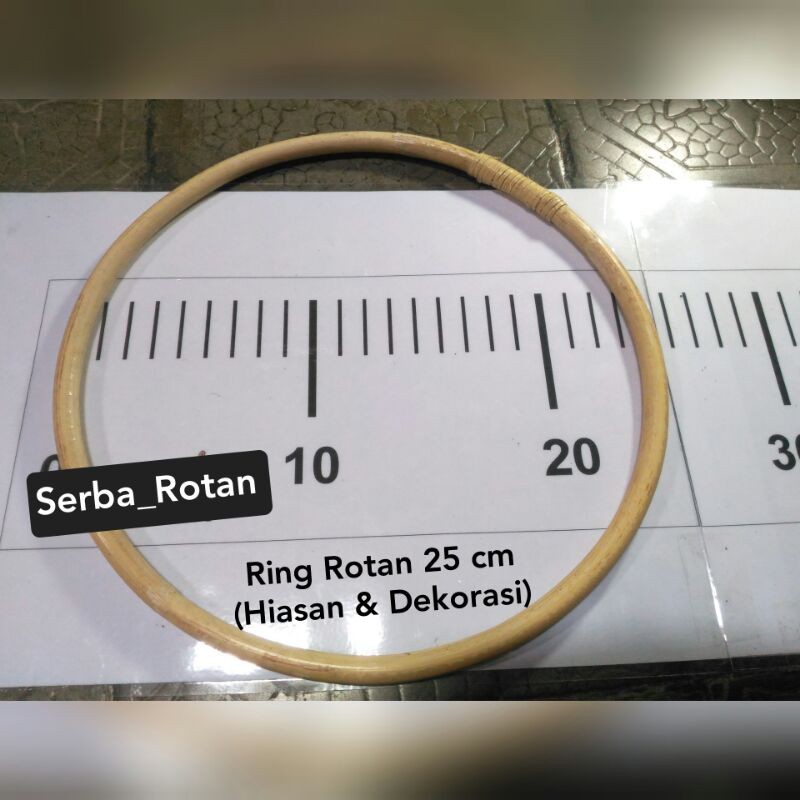 Holahop 25 cm Hulahop Rotan / Simpai Rotan