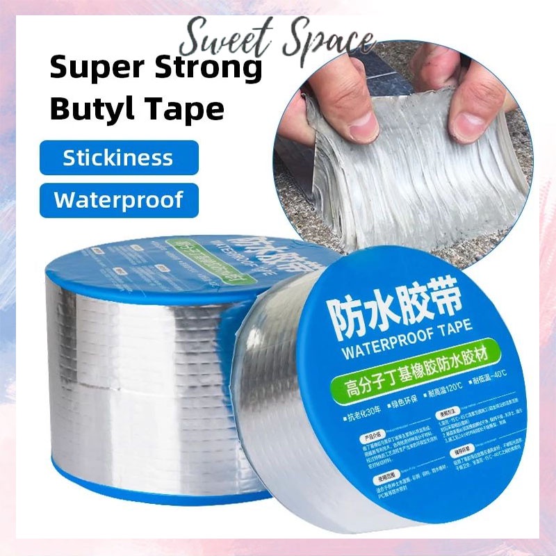 LAKBAN ANTI BOCOR ALUMINIUM FOIL 3M 5M SUPER WATERPROOF TAPE [SWEETSPACE]