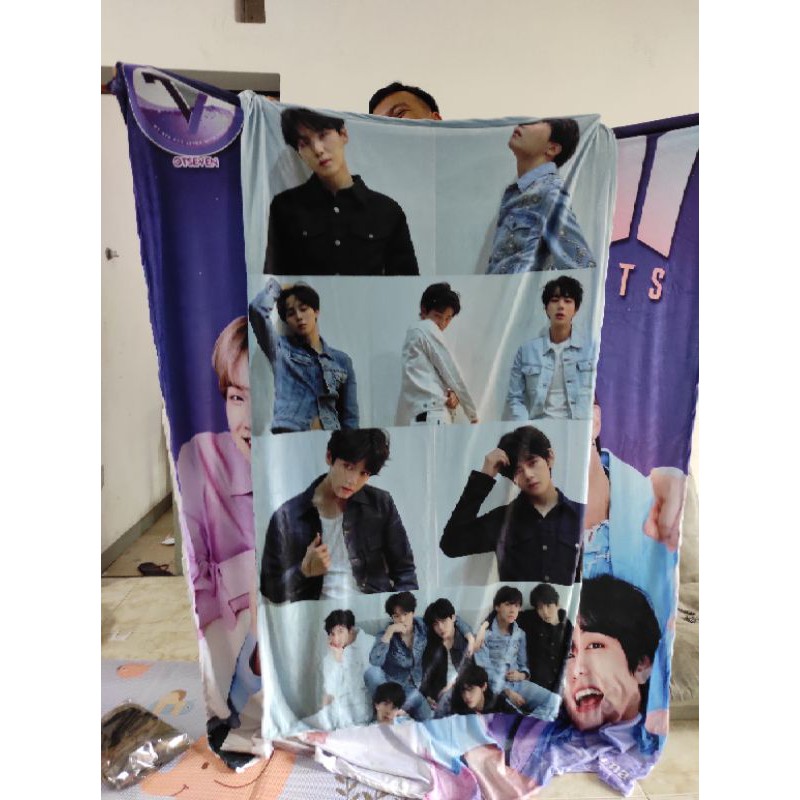 SELIMUT JUMBO 200x150 cm CUSTOM BTS KPOP