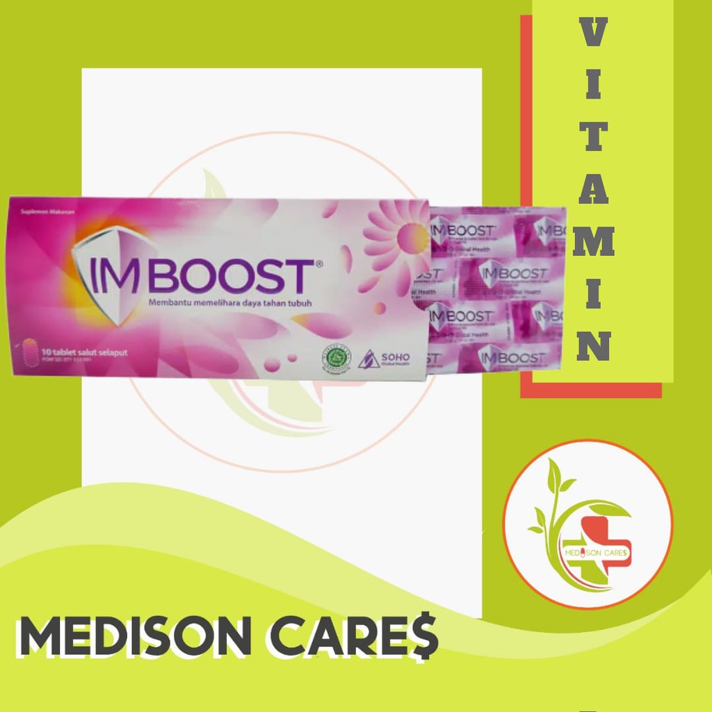 imboost tab | per box isi 50 biji