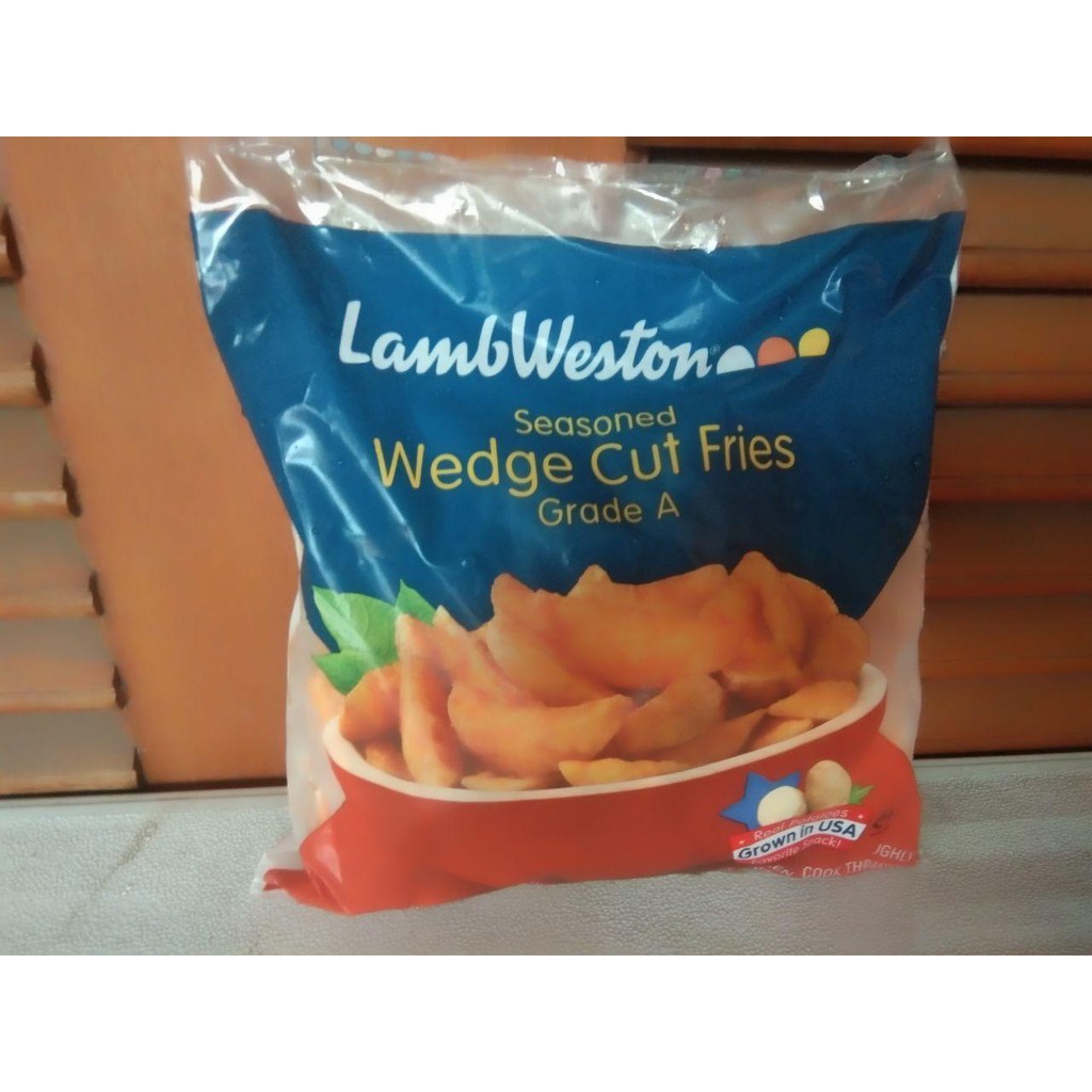 

Kentang WEDGES Spicy Seasoned 1 Kg LAMB WESTON Original Import USA