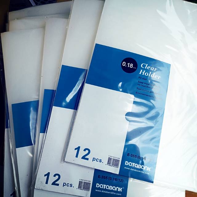 

Clear Sleeve Folder 0.16 tebal