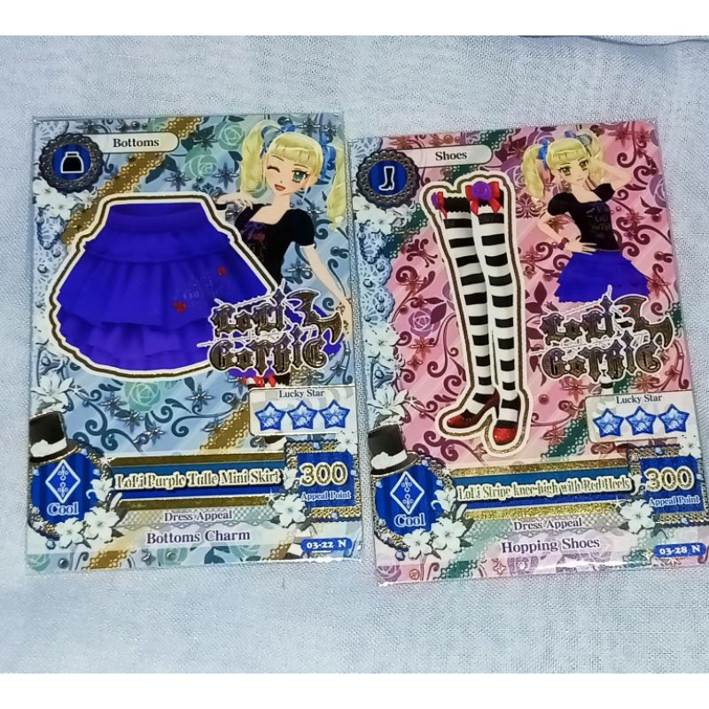 KARTU AIKATSU ORIGINAL NORMAL LOLI GOTHIC