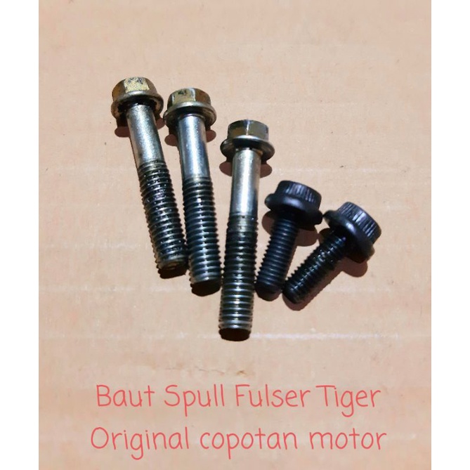 Baut Spul Baut Spool Tiger Original Copotan motor