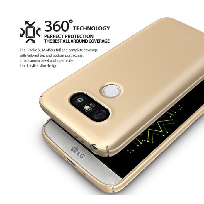 NEW LG G4 G5 HARD CASE BACK COVER CASING HP FULL BUMPER THIN RINGKE SLIM MIJOSHOP