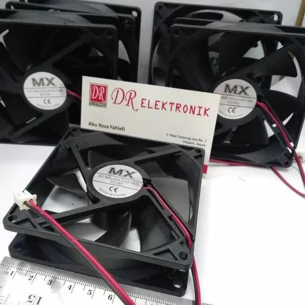 (READY) Cooling Exhaust Fan kipas komputer 24 24v volt DC 9 CM 9cm MX Terpercaya,..