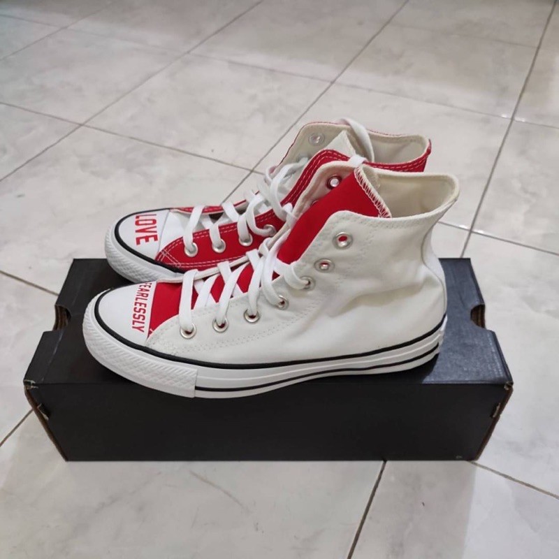 Converse CTAS Fearlessly White Red