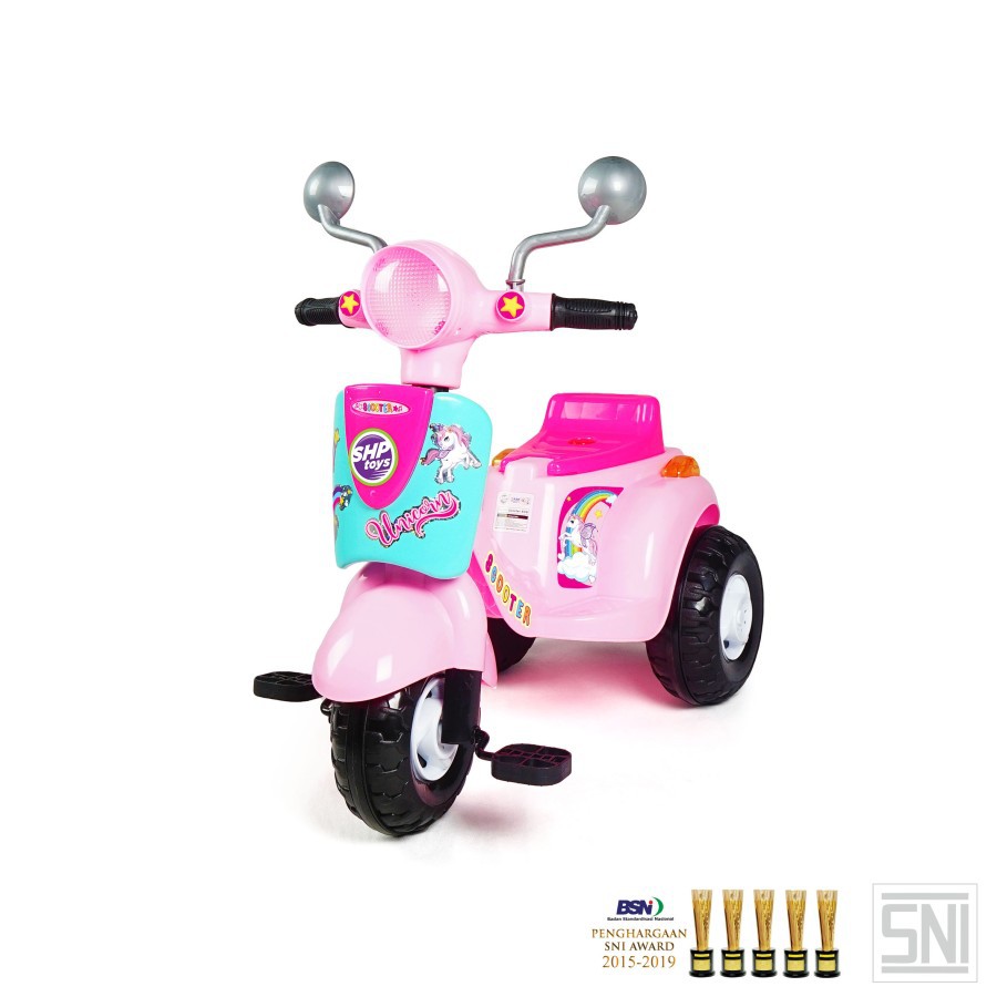 sepeda dorong anak- sepeda roda tiga - scooter 609