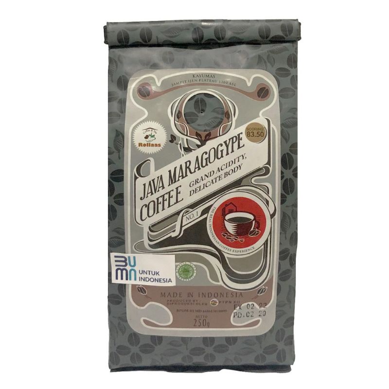 

Kopi Arabika Maragogype / Kopi Gajah Premium Original 250 gram