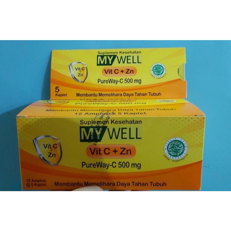 my well vit c n zinc box