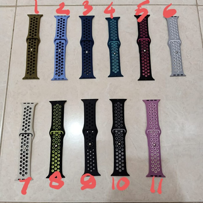 Strap Apple Watch Nike Series 1 2 3 4 Sport Band 42 44mm