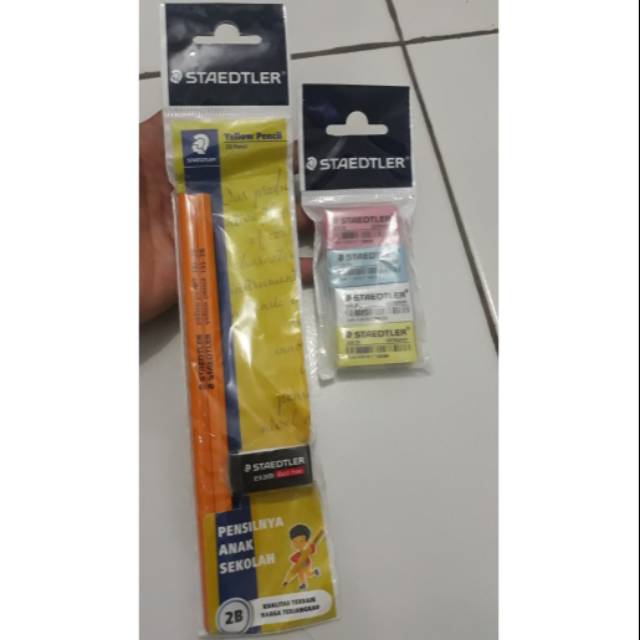

paket pensil plus penghapus