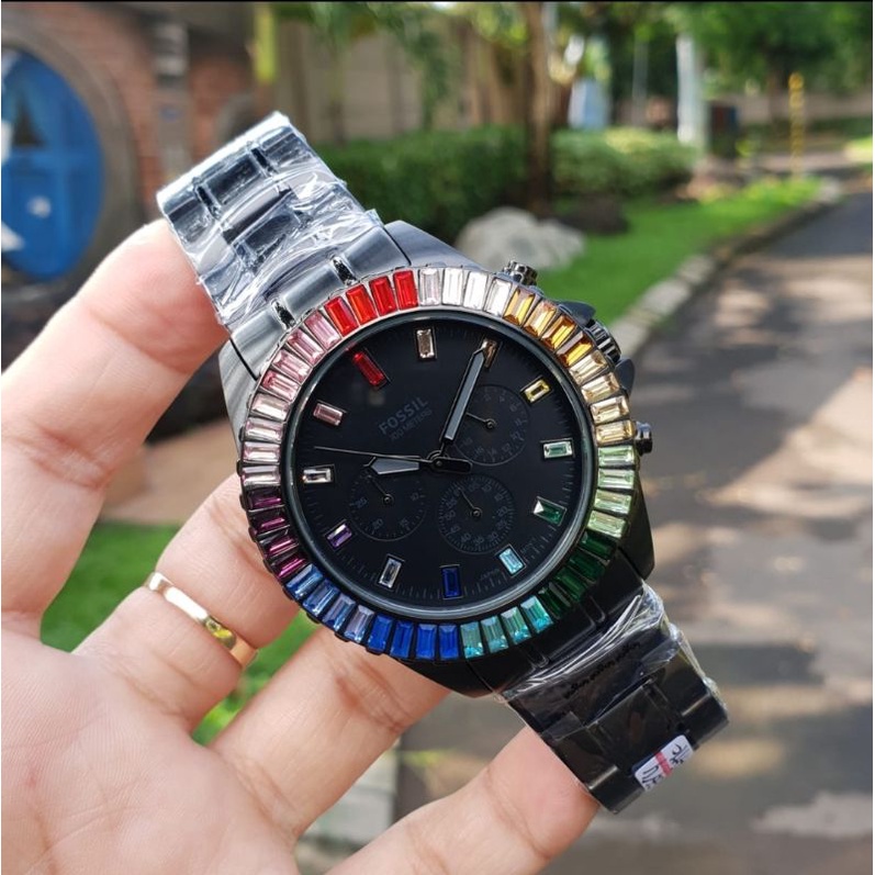 JAM TANGAN RANTAI COWOK KEREN LE 1085 | LE1085 ORIGINAL