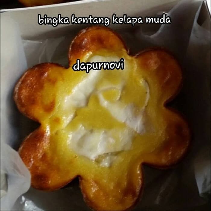 

Bingka Kentang Banjar Kelapa Muda