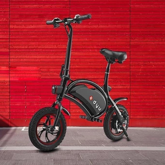 Dyu D1 Seated Electric Scooter Bike Sepeda Skuter Listrik