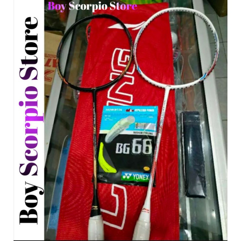 Raket Badminton Li-Ning Windstorm 75 100% grade Ori