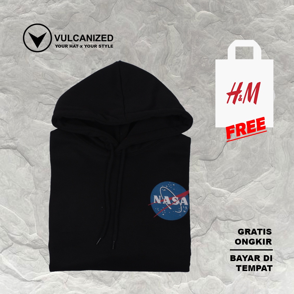 HOODIE H&amp;M NASA WORLD BLACK