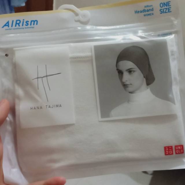 Airism Headband (Ciput) Hana Tajima Uniqlo