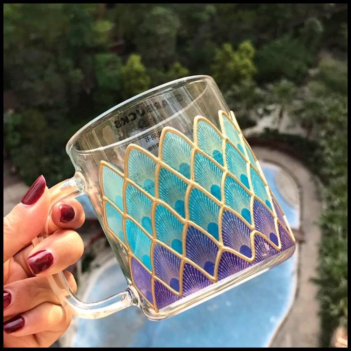 Mug Gelas - Starbucks Mermaid Stereo Phnom Penh Skala Ikan Gelas Starbucks Mug