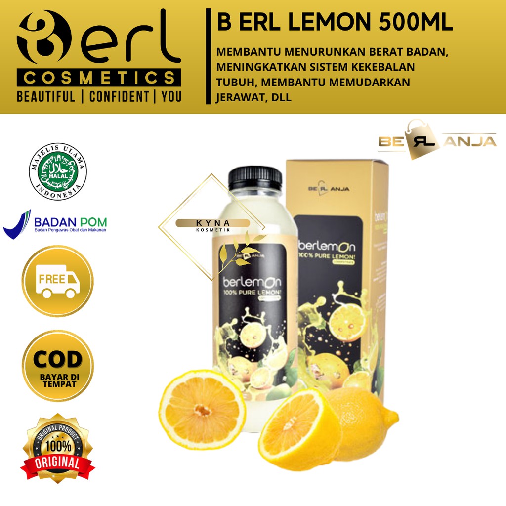 

BER LEMON - VITAMIN C - 100% ASLI LEMON