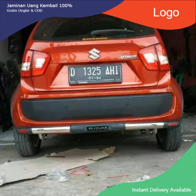 ORIGINAL PABRIK KHUSUS GOJEK BEMPER BELAKANG IGNIS PENGAMAN BELAKANG IGNIS  TANDUK BELAKANG IGNIS