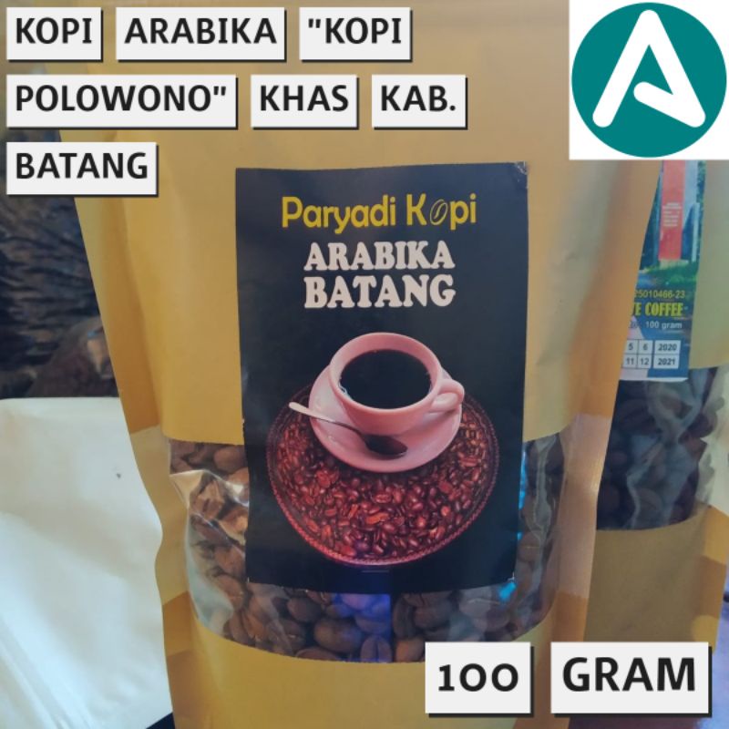 

Kopi Arabika 100gram khas Limpung Batang