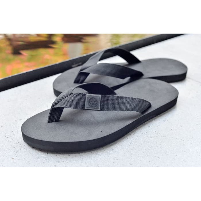KHUSUS COD_Sendal Jepit Abbe Original - Black_LOV