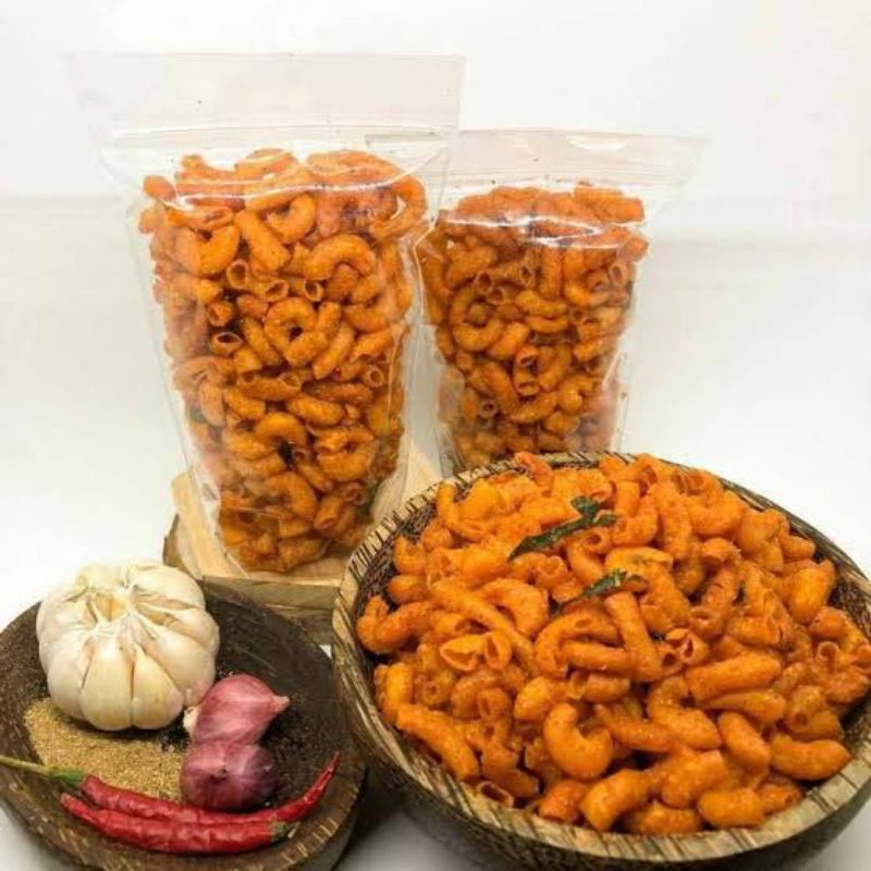 

[100gr] makaroni crispy rasa pedas daun jeruk murah