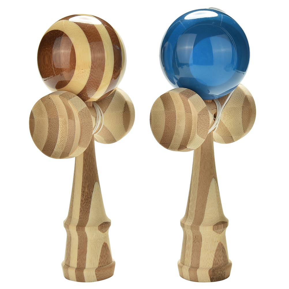 1pc Kendama Tradisional Jepang Bahan Kayu Untuk Edukasi