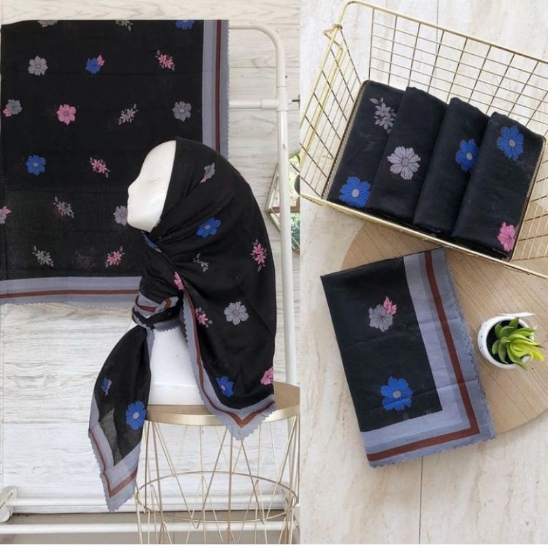HIJAB VOAL MOTIF TERBARU MM COLLECTION KOREA