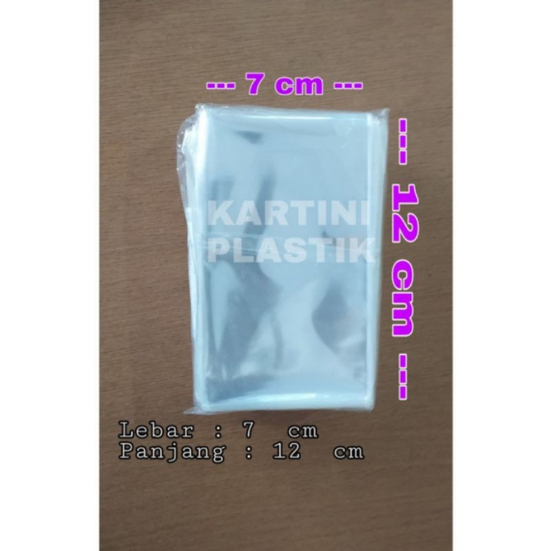 

Plastik OPP Tanpa Lem Ukuran 7x12