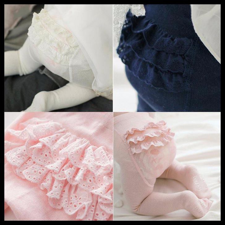 baby girl lace tights