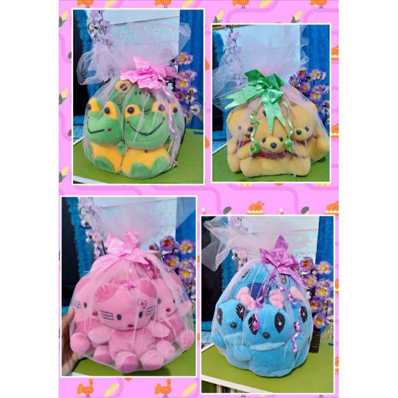 BONEKA MINI BERANAK 1induk 5 anak (termurah).