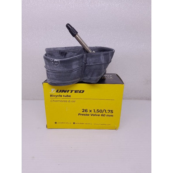Ban Dalam United 26×1.50/1.75 FV