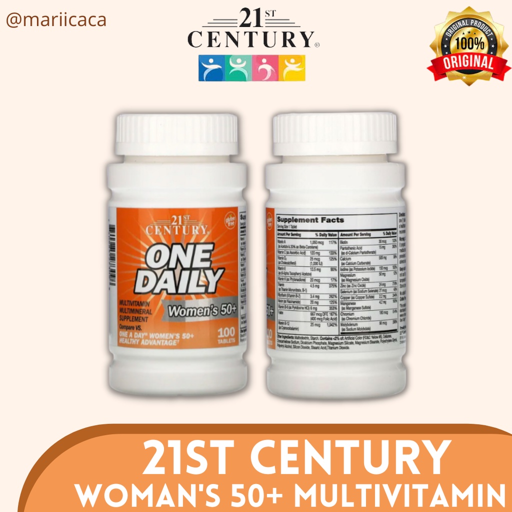 21st Century Womans 50+ Multivitamin One a Day
