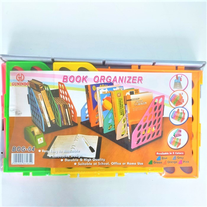 

File-Box- Box File Buku Plastik 4 Susun Bog-04 Magazine File Book Organizer -Box-File.