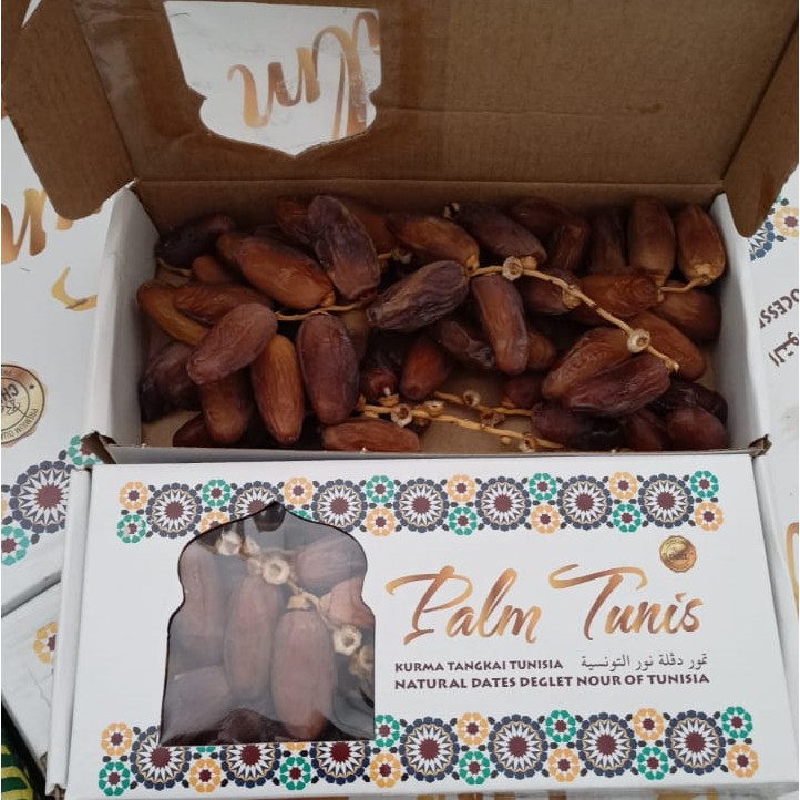 Kurma Tangkai Palm Tunis 500 Gram Premium Kurma Tunisia