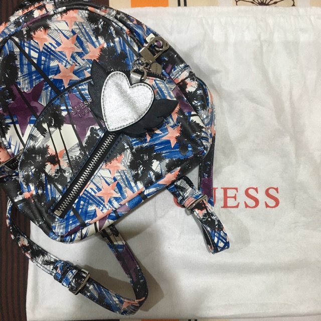 Preloved Guess Backpack Tropical