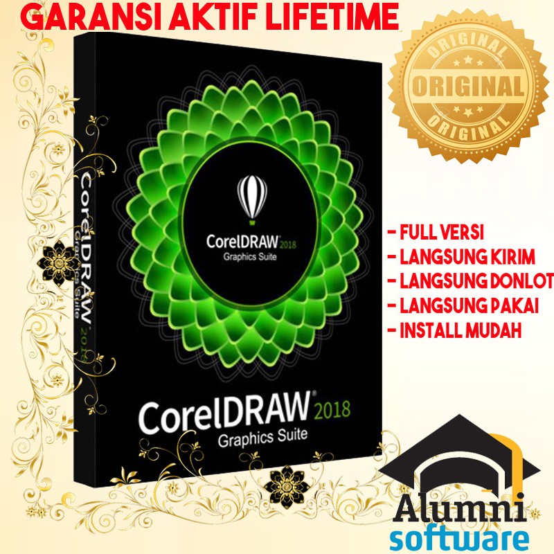 [FULL VERSION] CorelDRAW X8 LIFETIME - ORIGINAL GARANSI AKTIVASI