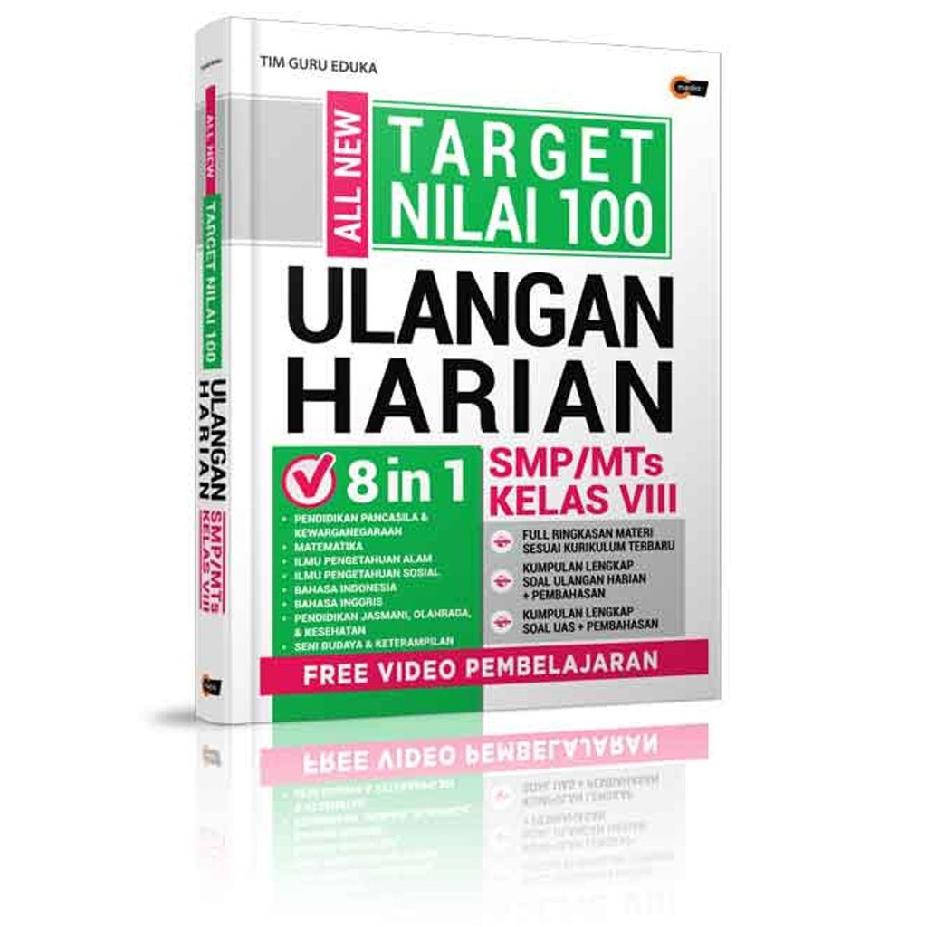 All New Target Nilai 100 Ulangan Harian Smp Mts Kelas Viii