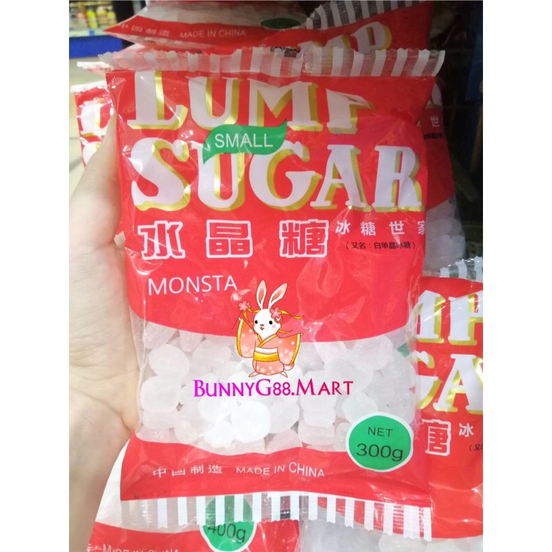 

[DISKON] MONSTA LUMP SUGAR(GULA BATU KECIL ) 300gr